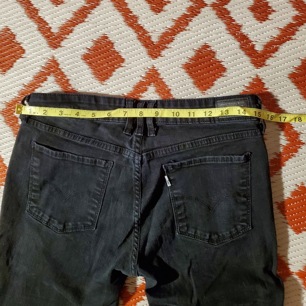 Vintage Levi's  Women's Legging Jean's ,Black - Picture 4 of 8